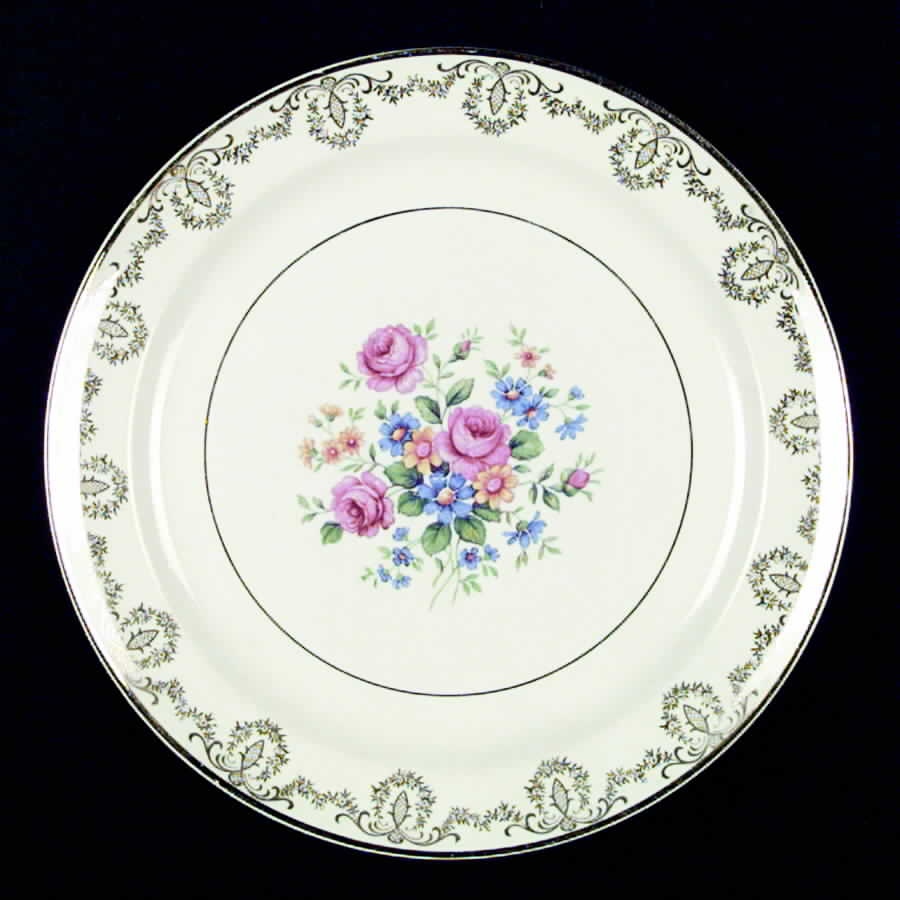 TST190 Dinner Plate by Taylor, Smith & Taylor (Ts&T)-1