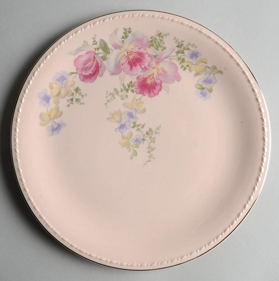 TST193 Dinner Plate by Taylor, Smith & Taylor (Ts&T)-1