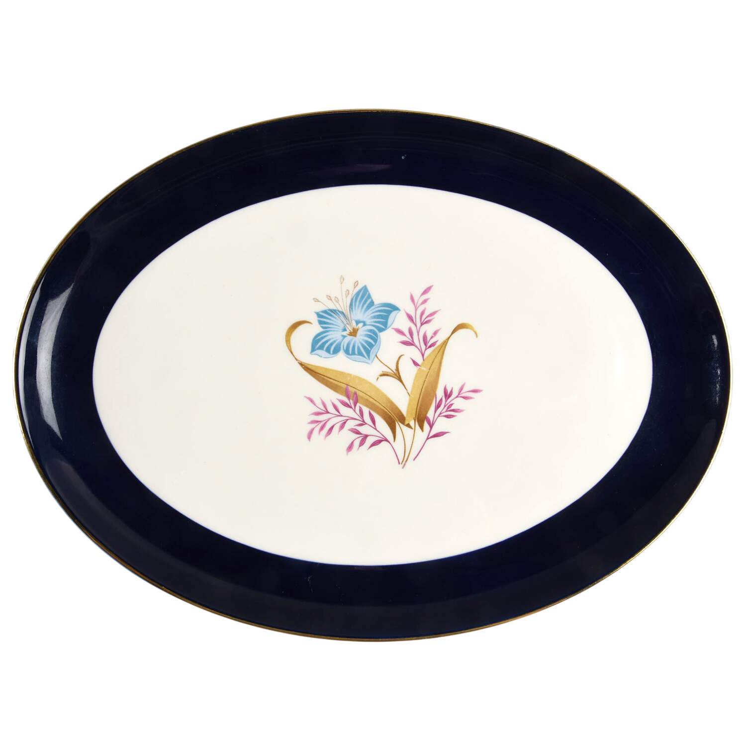 TST2 13" Oval Serving Platter by Taylor, Smith & Taylor (Ts&T)-1