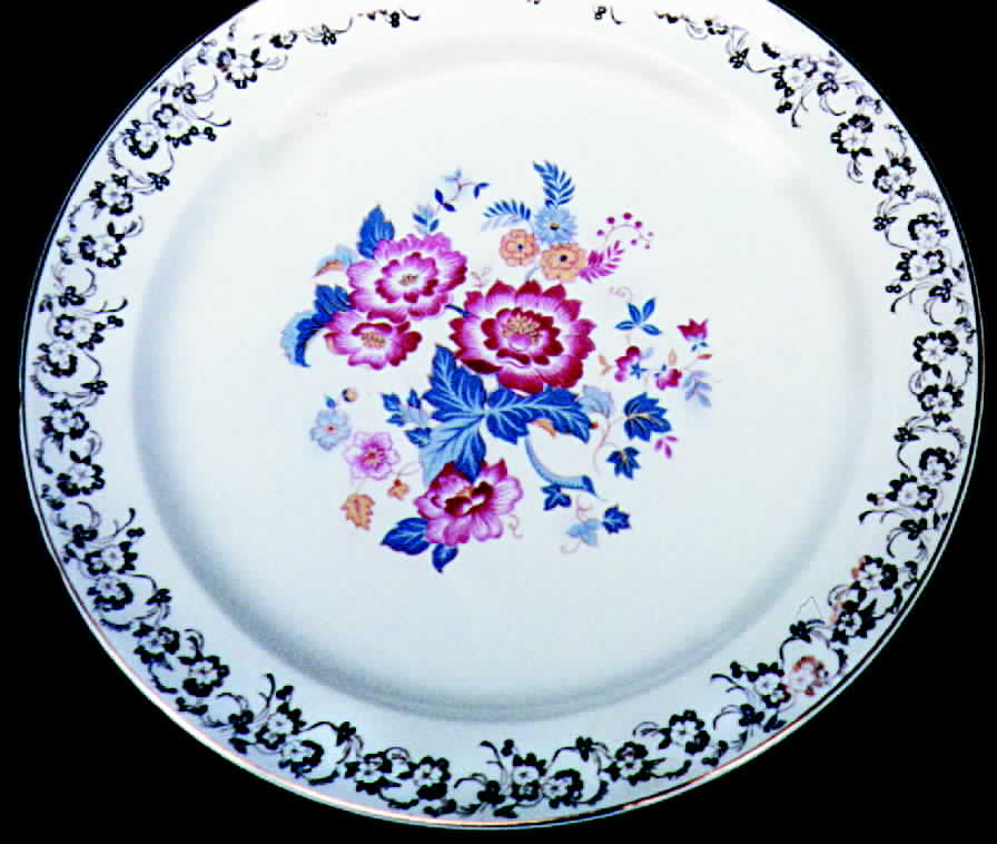 TST202 Dinner Plate by Taylor, Smith & Taylor (Ts&T)-1