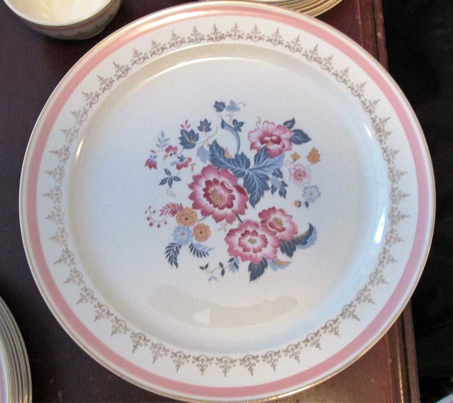 TST203 Dinner Plate by Taylor, Smith & Taylor (Ts&T)-1