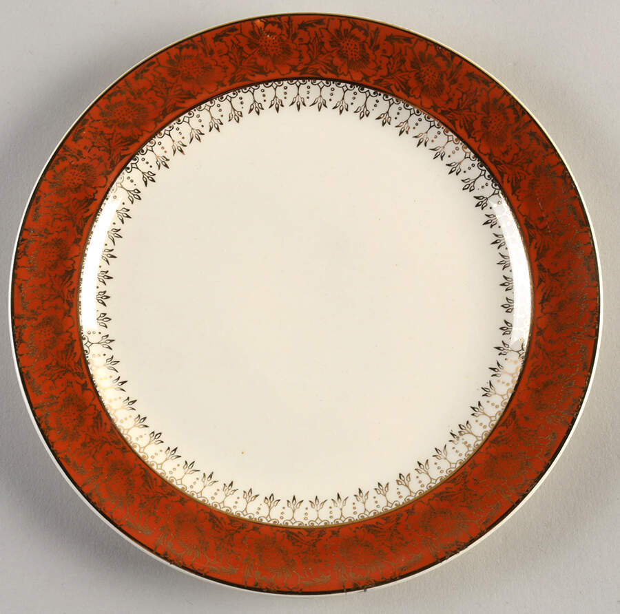 TST206 Salad Plate by Taylor, Smith & Taylor (Ts&T)-1