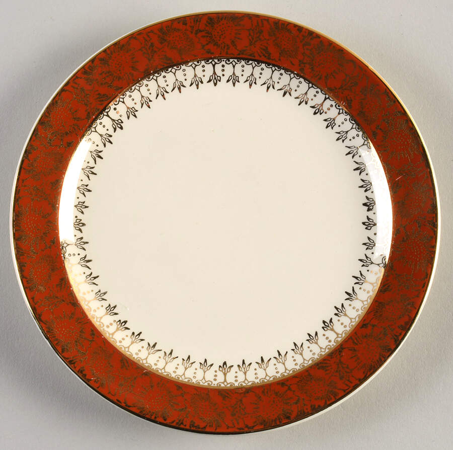 TST206 Bread & Butter Plate by Taylor, Smith & Taylor (Ts&T)-1