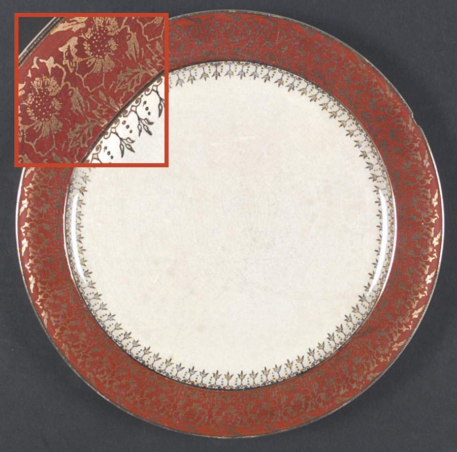 TST206 Dinner Plate by Taylor, Smith & Taylor (Ts&T)-1