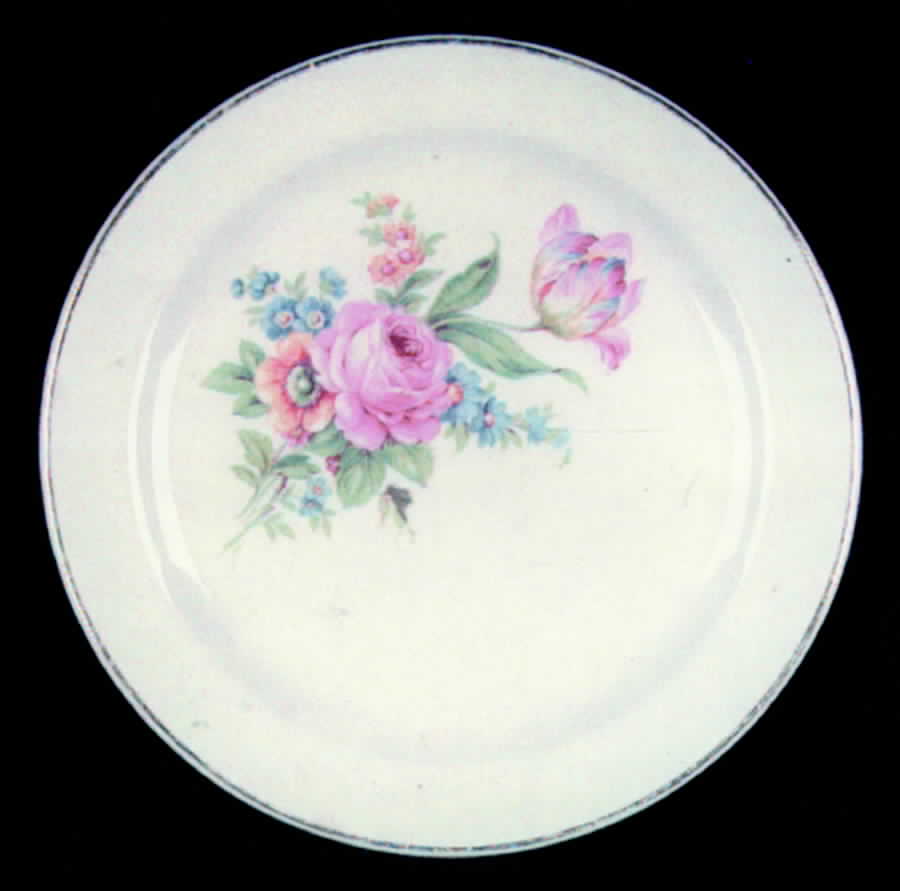 TST212 Bread & Butter Plate by Taylor, Smith & Taylor (Ts&T)-1