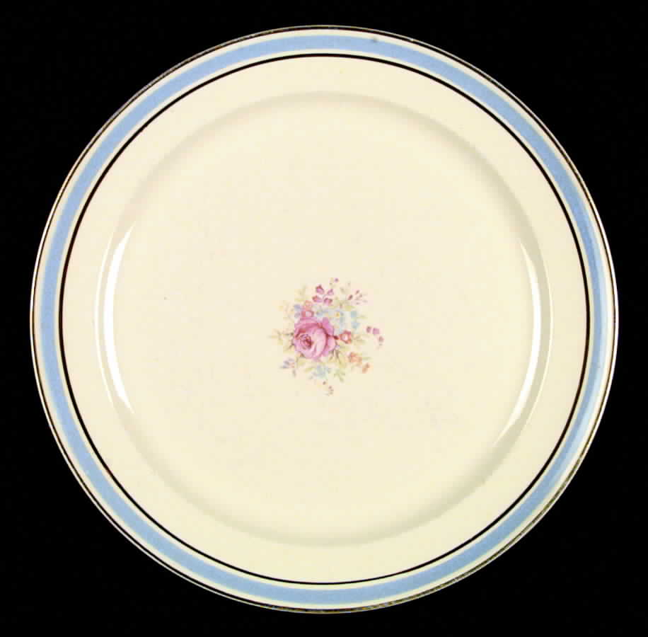 1681 Dinner Plate by Taylor, Smith & Taylor (Ts&T)-1