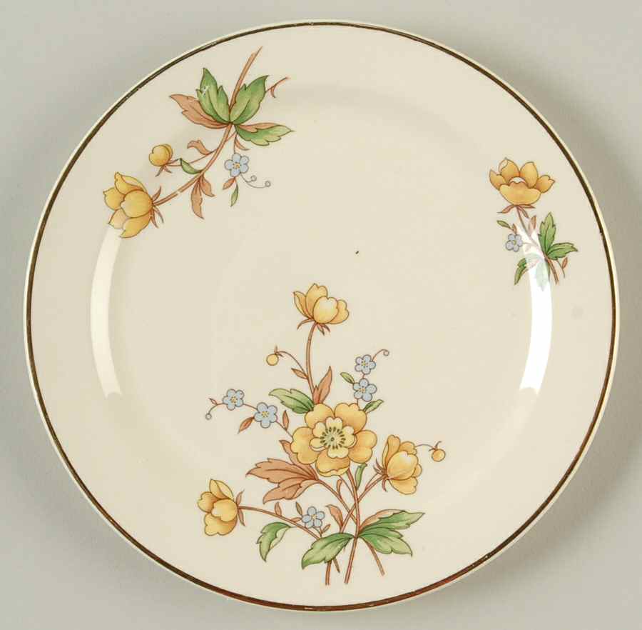 TST237 Bread & Butter Plate by Taylor, Smith & Taylor (Ts&T)-1