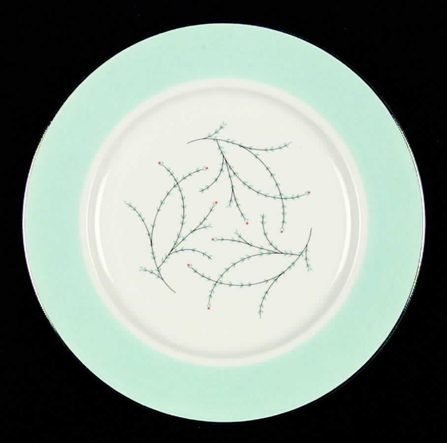 TST242 Dinner Plate by Taylor, Smith & Taylor (Ts&T)-1