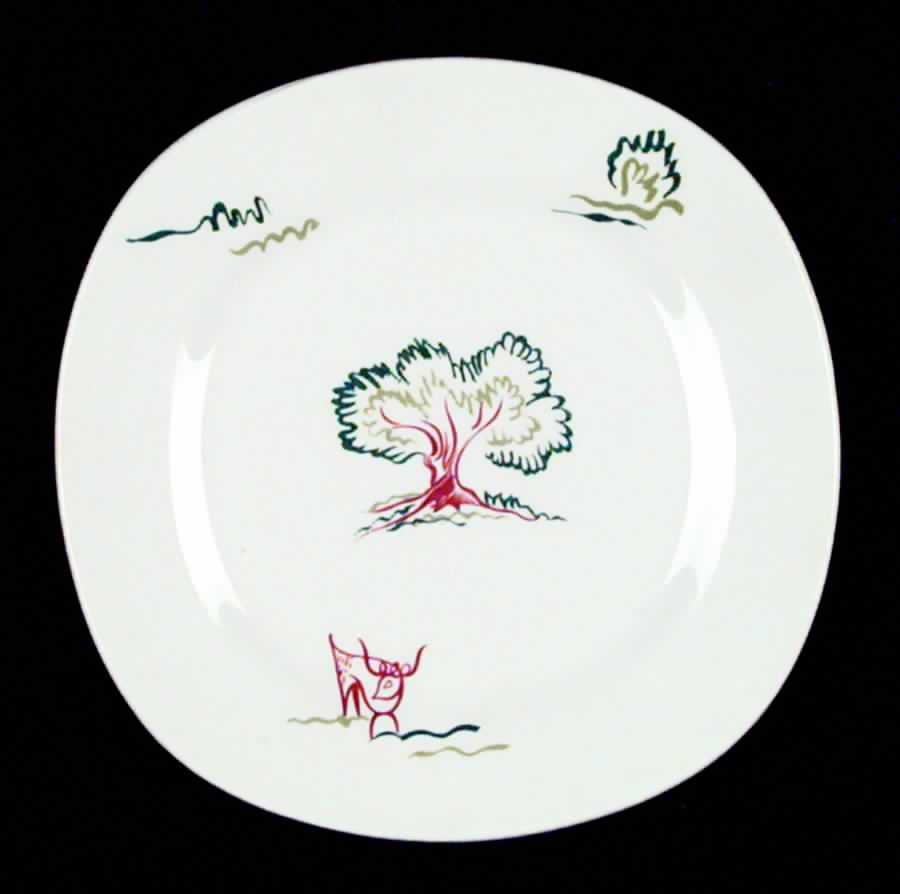 Meadowtree Bread & Butter Plate by Taylor, Smith & Taylor (Ts&T)-1