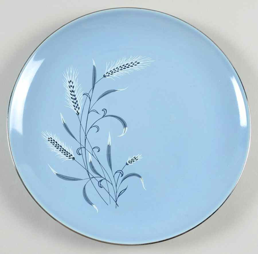 White Wheat Salad Plate by Taylor, Smith & Taylor (Ts&T)-1
