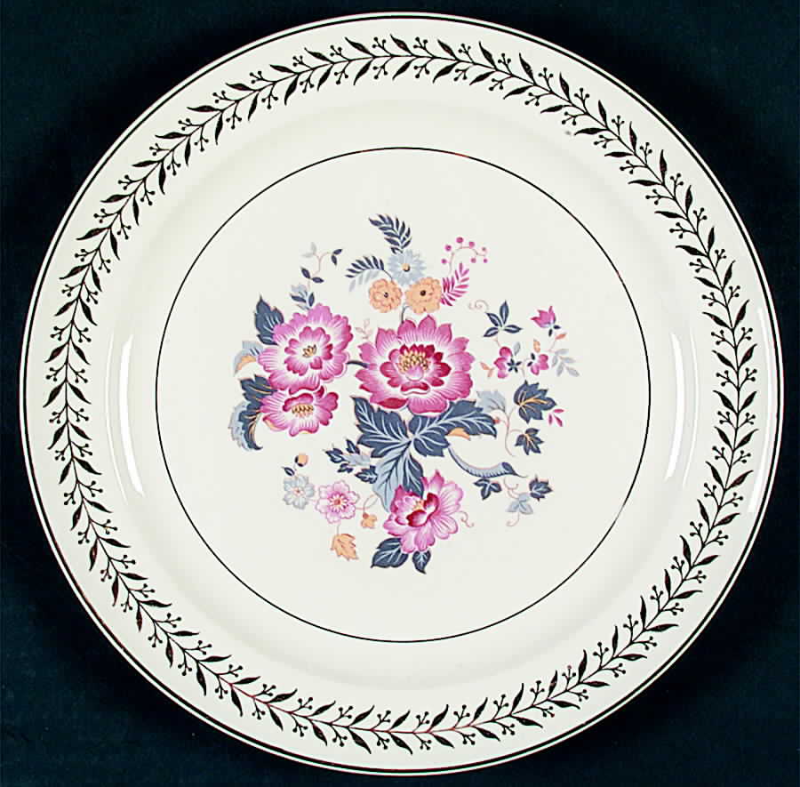 TST251 Dinner Plate by Taylor, Smith & Taylor (Ts&T)-1