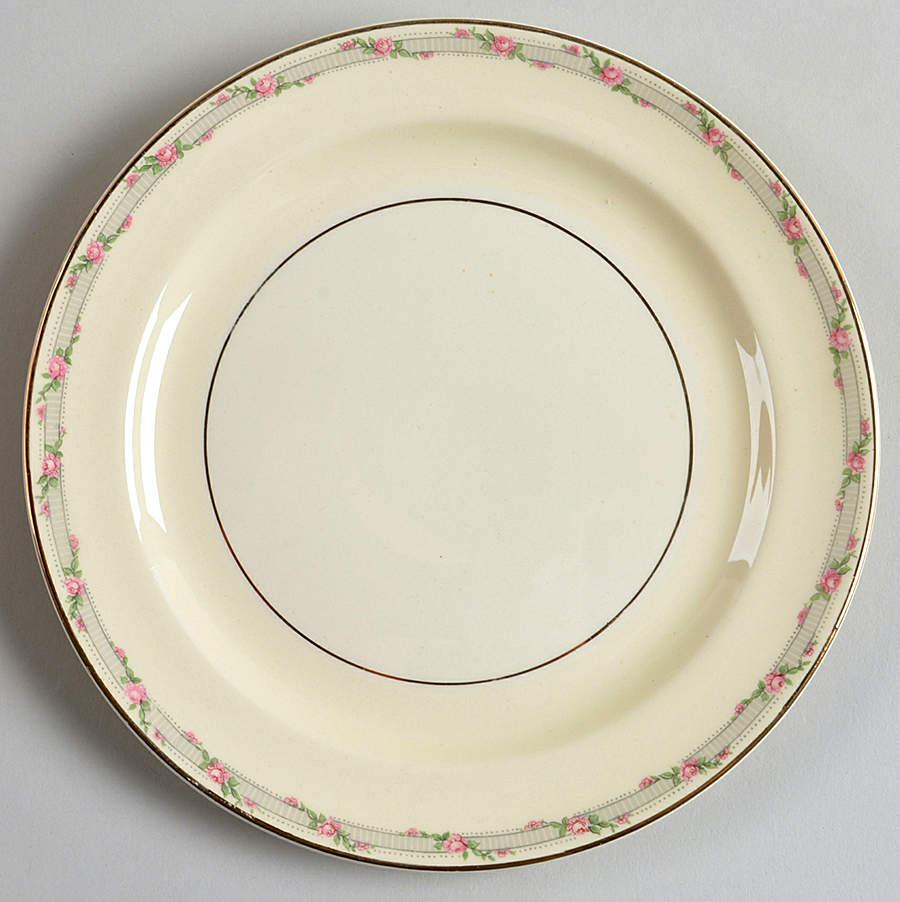 TST257 Dessert/Pie Plate by Taylor, Smith & Taylor (Ts&T)-1