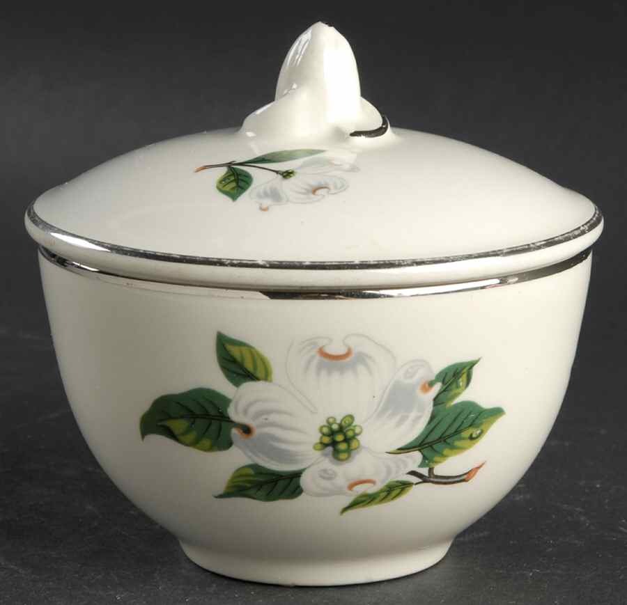 TST258 Sugar Bowl & Lid by Taylor, Smith & Taylor (Ts&T)-1