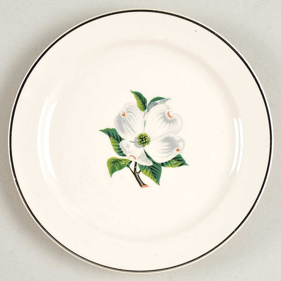 TST259 Bread & Butter Plate by Taylor, Smith & Taylor (Ts&T)-1