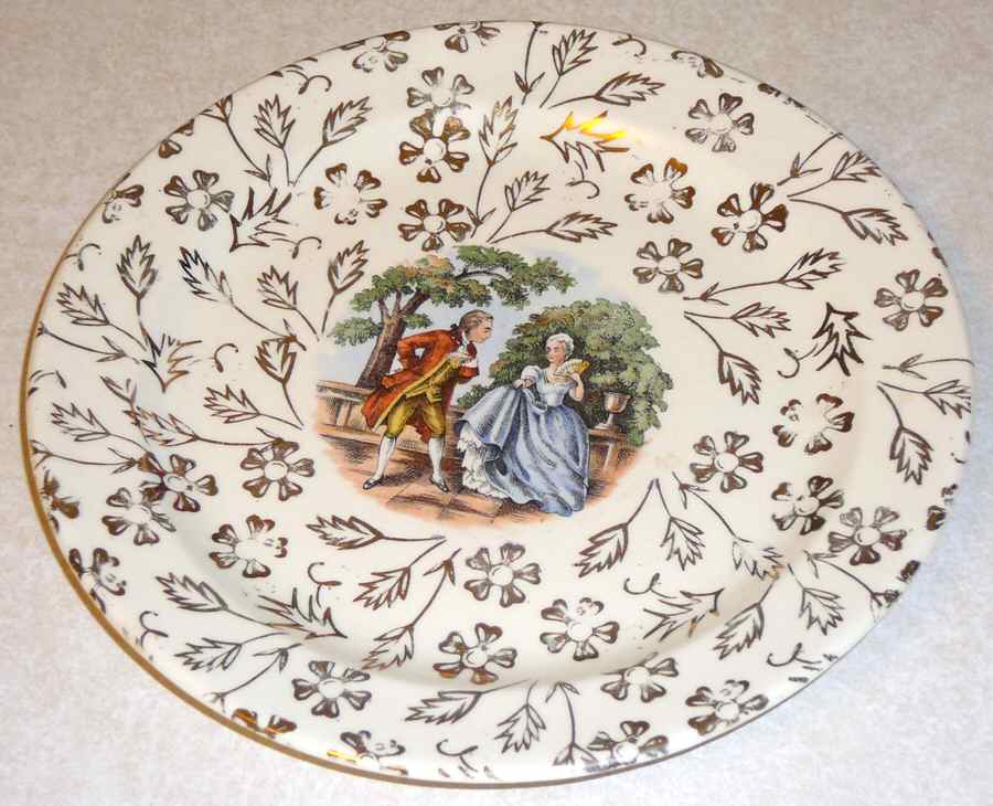 TST260 Bread & Butter Plate by Taylor, Smith & Taylor (Ts&T)-1