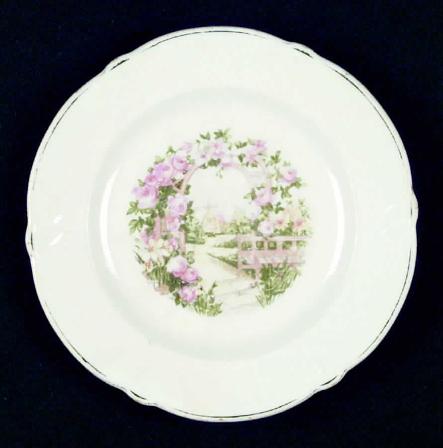 TST263 Bread & Butter Plate by Taylor, Smith & Taylor (Ts&T)-1