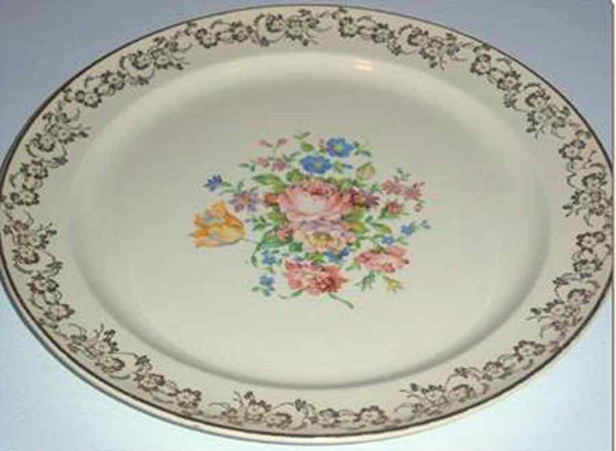 TST266 Dinner Plate by Taylor, Smith & Taylor (Ts&T)-1