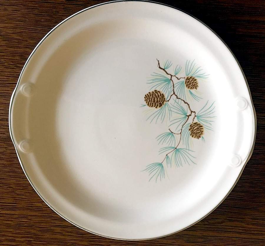 TST272 Cake Plate by Taylor, Smith & Taylor (Ts&T)-1