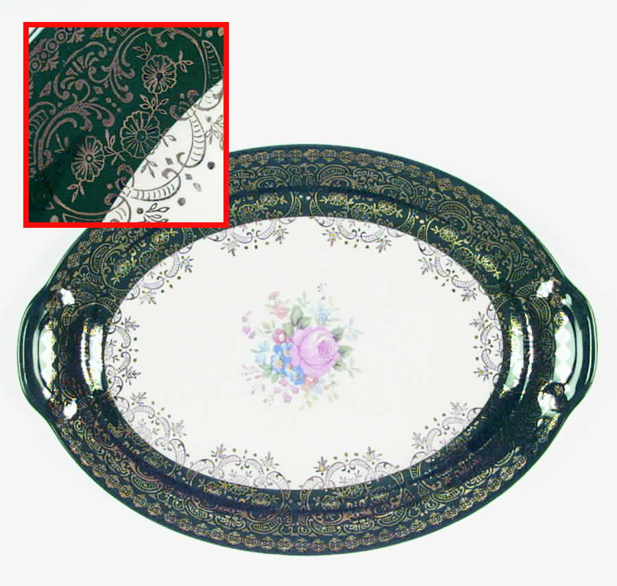 TST77 12" Oval Serving Platter by Taylor, Smith & Taylor (Ts&T)-1