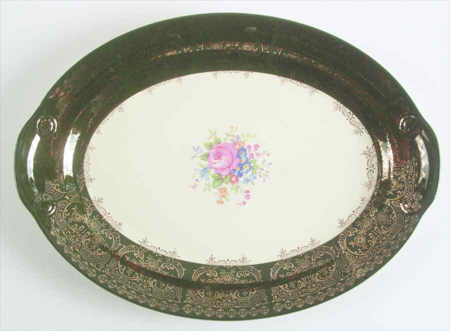 TST77 13" Oval Serving Platter by Taylor, Smith & Taylor (Ts&T)-1