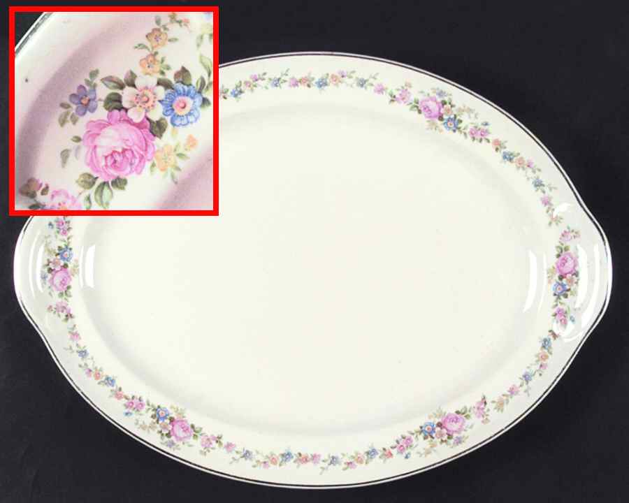 TST278 13" Oval Serving Platter by Taylor, Smith & Taylor (Ts&T)-1