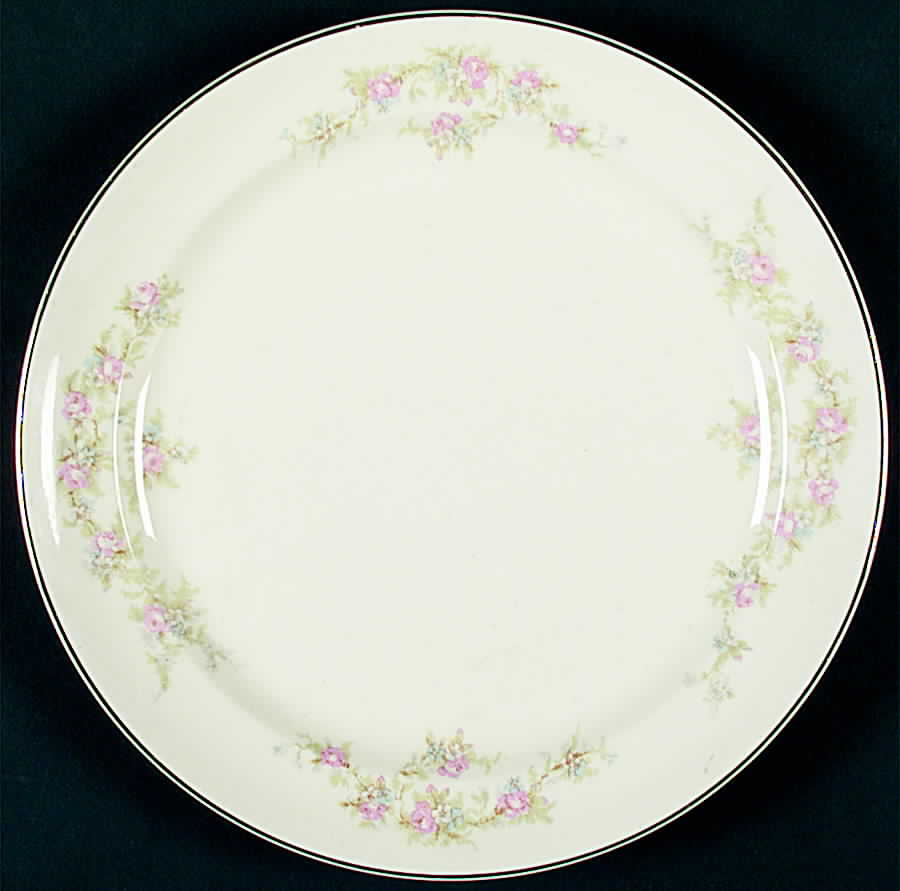 1697 (Smooth) Dinner Plate by Taylor, Smith & Taylor (Ts&T)-1