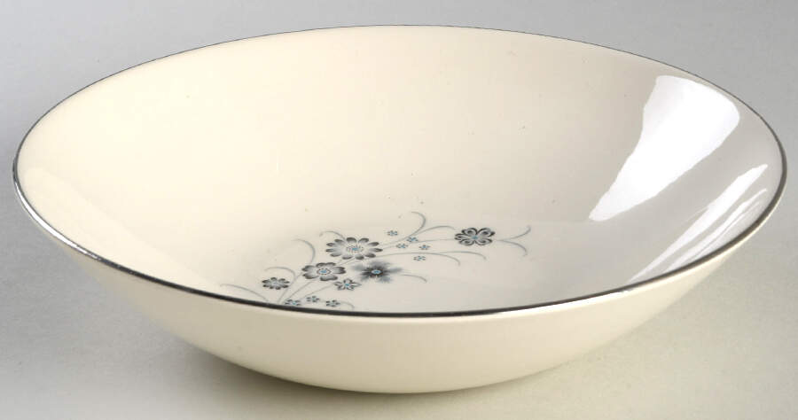 Silver Mist 8" Round Vegetable Bowl by Taylor, Smith & Taylor (Ts&T)-1