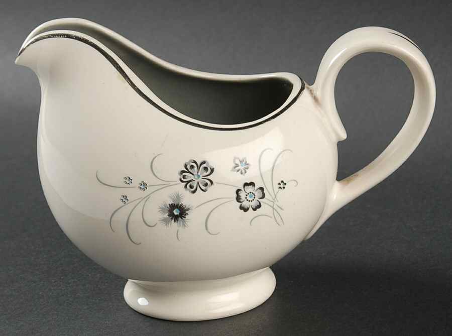 Silver Mist Creamer by Taylor, Smith & Taylor (Ts&T)-1