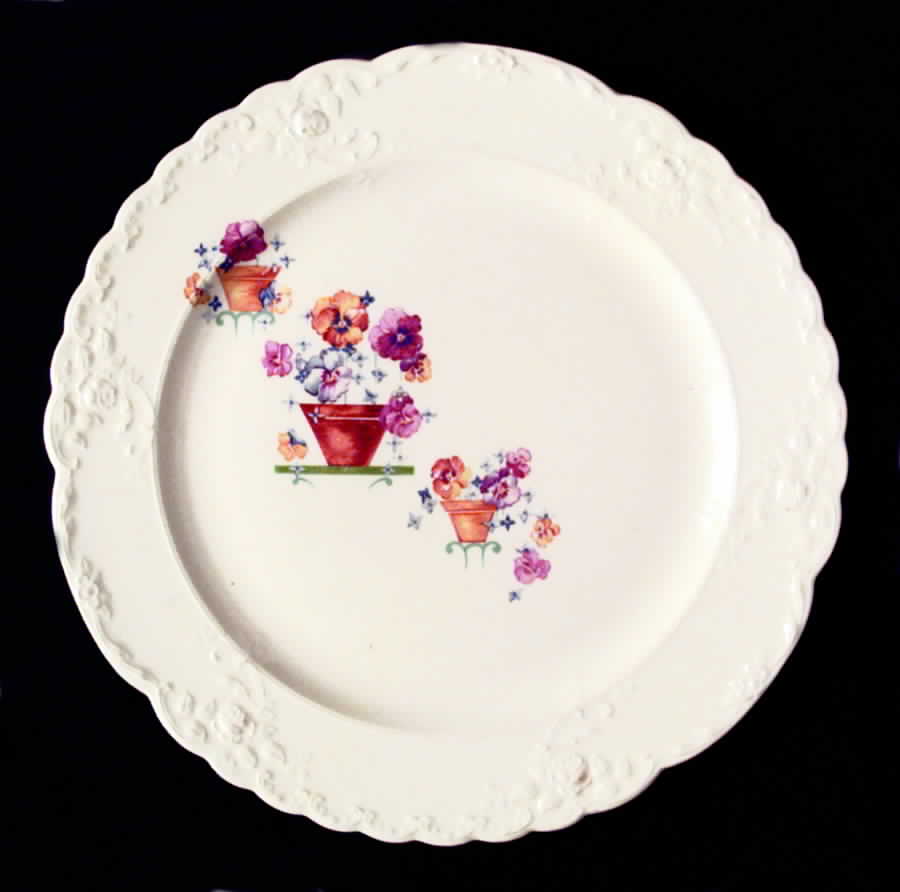 TST31 Luncheon Plate by Taylor, Smith & Taylor (Ts&T)-1