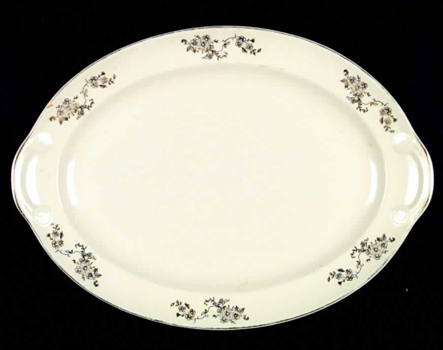 TST39 13" Oval Serving Platter by Taylor, Smith & Taylor (Ts&T)-1