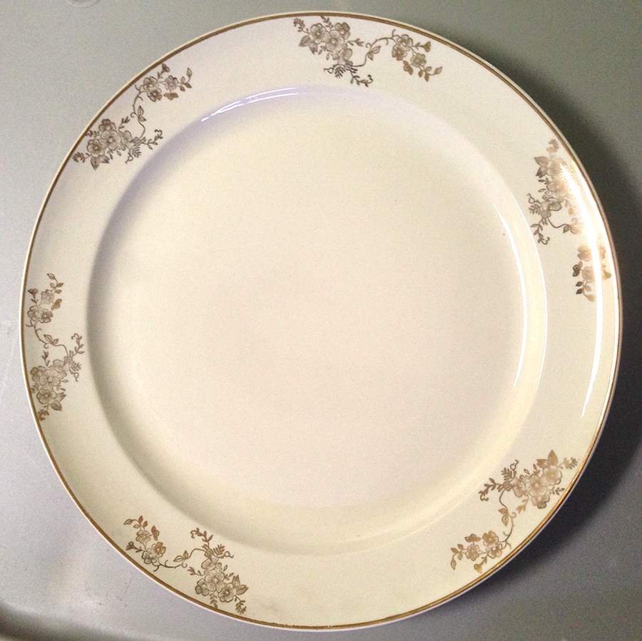 TST39 Dinner Plate by Taylor, Smith & Taylor (Ts&T)-1