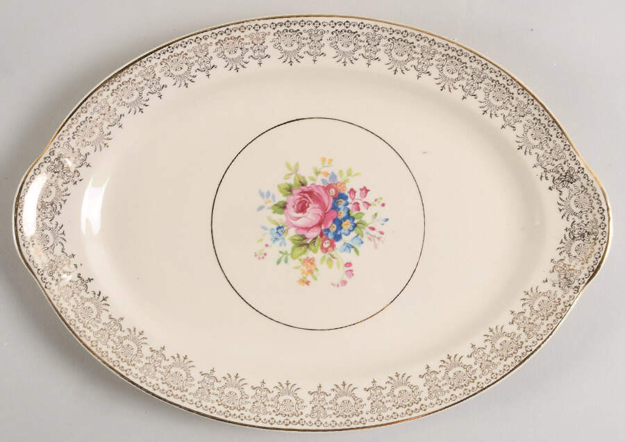 TST45 11" Oval Serving Platter by Taylor, Smith & Taylor (Ts&T)-1
