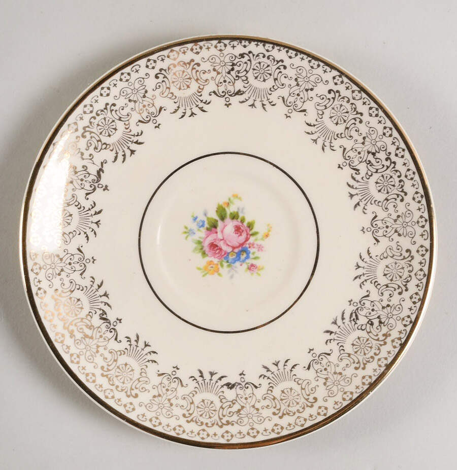 TST45 Saucer for Demitasse Cup by Taylor, Smith & Taylor (Ts&T)-1
