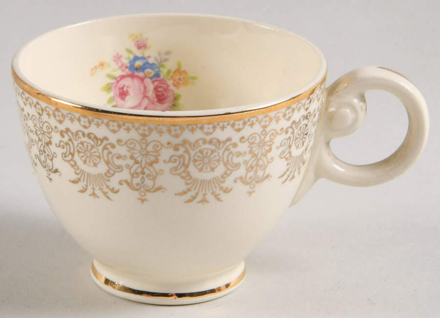 TST45 Footed Demitasse Cup by Taylor, Smith & Taylor (Ts&T)-1