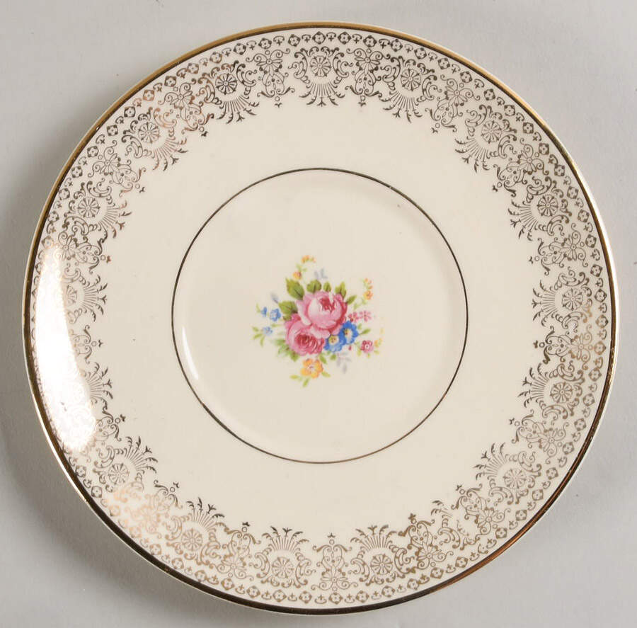 TST45 Saucer for Cream Soup Bowl by Taylor, Smith & Taylor (Ts&T)-1