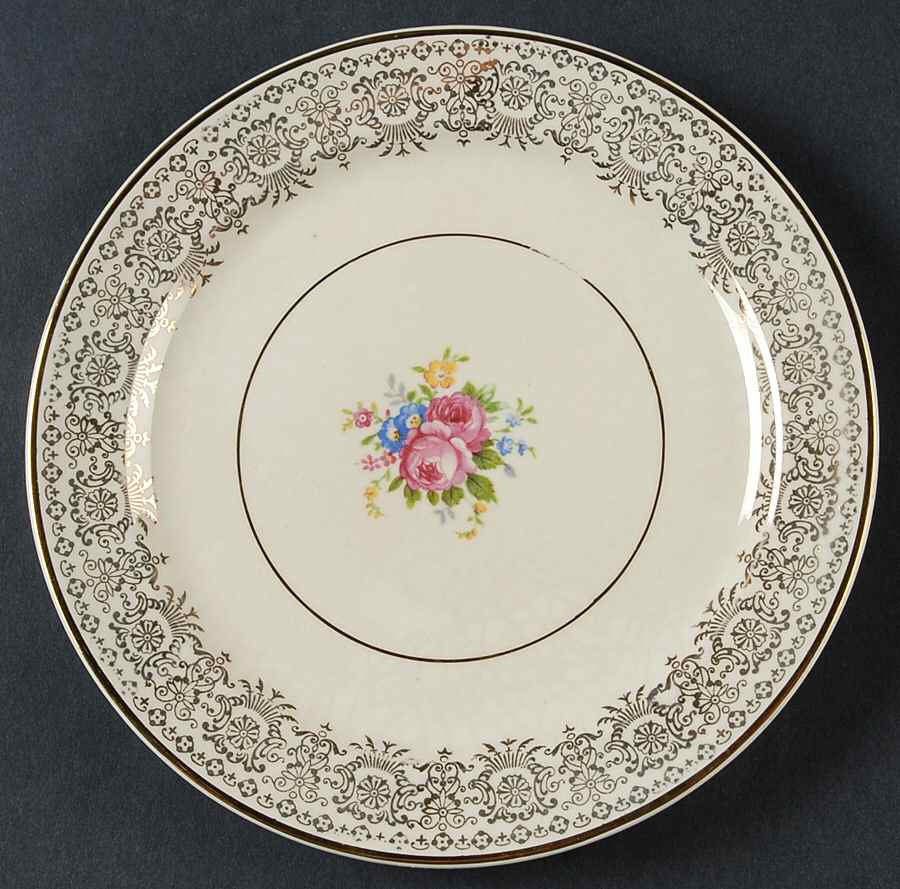 TST45 Bread & Butter Plate by Taylor, Smith & Taylor (Ts&T)-1
