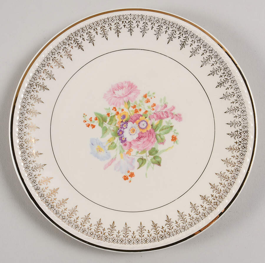 1684 Salad Plate by Taylor, Smith & Taylor (Ts&T)-1