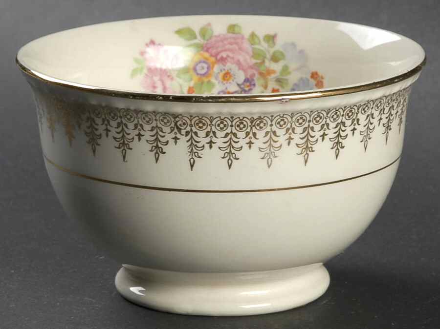 1684 Cranberry Bowl by Taylor, Smith & Taylor (Ts&T)-1