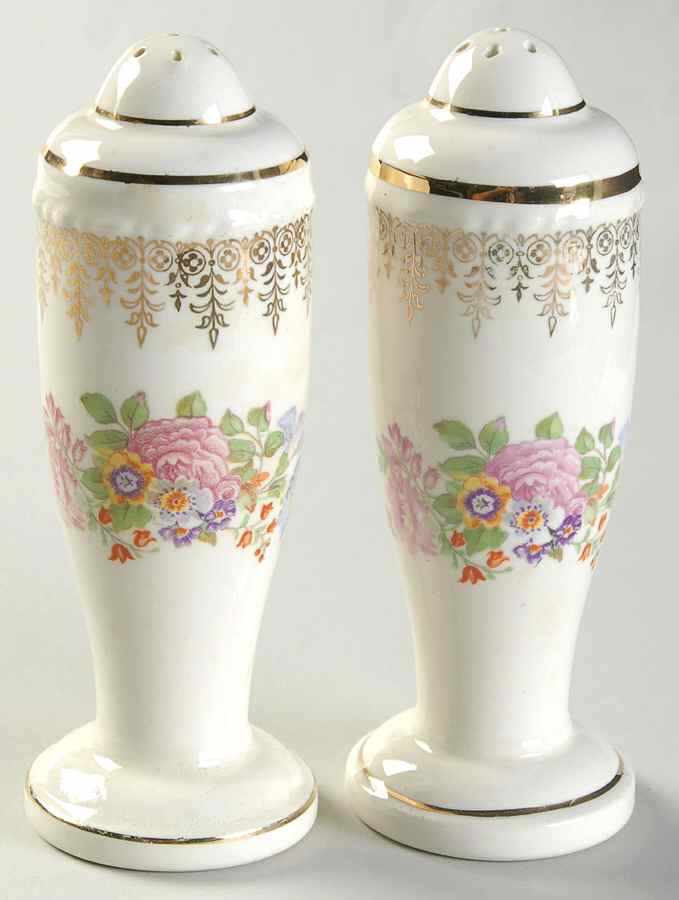 1684 Salt & Pepper Set by Taylor, Smith & Taylor (Ts&T)-1