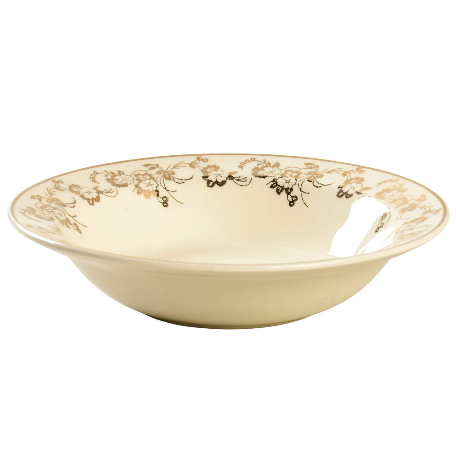 843 1-2 Rim Fruit/Dessert (Sauce) Bowl by Taylor, Smith & Taylor (Ts&T)-1