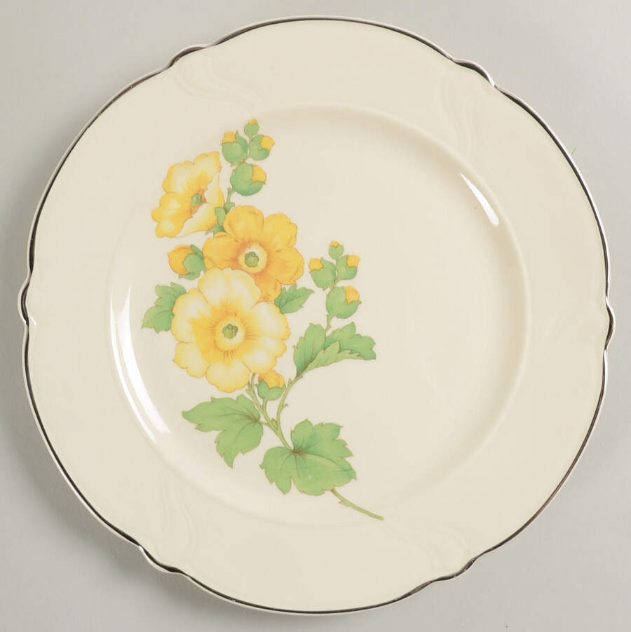 TST66 Luncheon Plate by Taylor, Smith & Taylor (Ts&T)-1