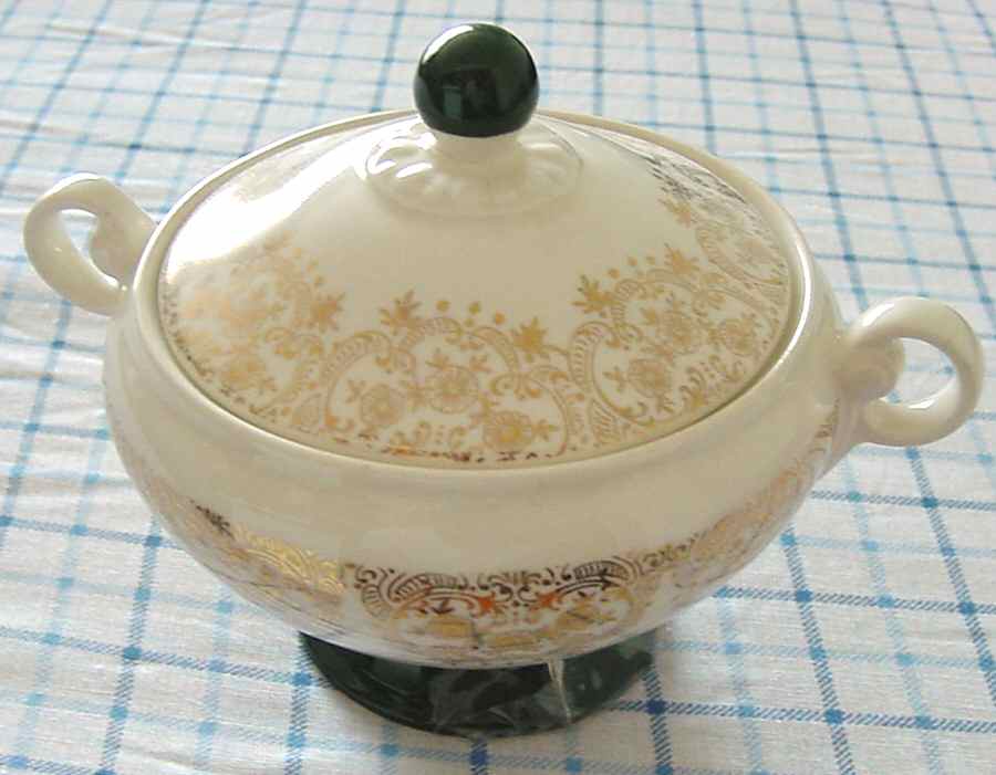 TST7 Sugar Bowl & Lid by Taylor, Smith & Taylor (Ts&T)-1