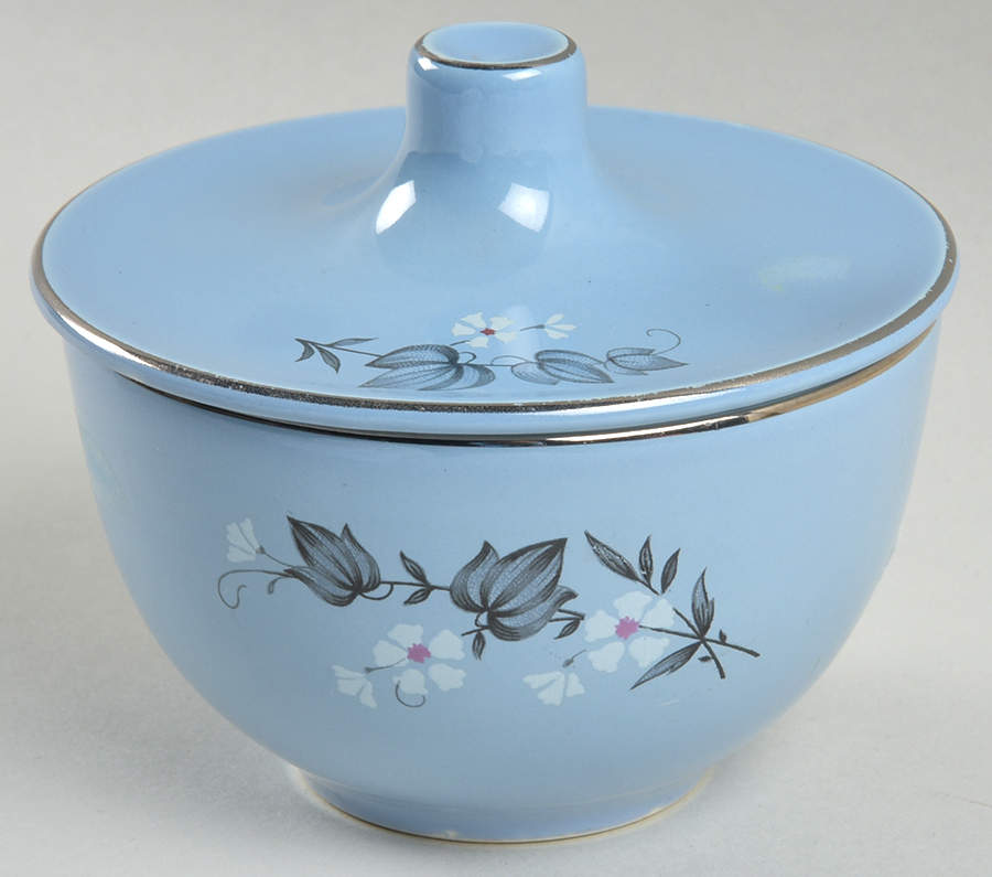 TST72 Sugar Bowl & Lid by Taylor, Smith & Taylor (Ts&T)-1