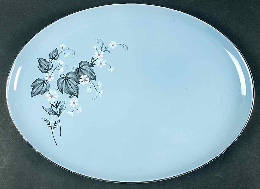 TST72 13" Oval Serving Platter by Taylor, Smith & Taylor (Ts&T)-1