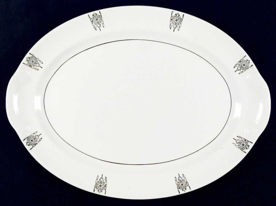 2090 13" Oval Serving Platter by Taylor, Smith & Taylor (Ts&T)-1