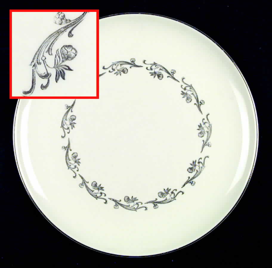 TST79 Dinner Plate by Taylor, Smith & Taylor (Ts&T)-1