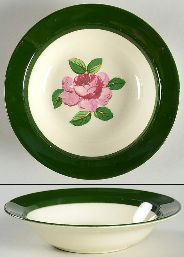 2066 Rim Fruit/Dessert (Sauce) Bowl by Taylor, Smith & Taylor (Ts&T)-1