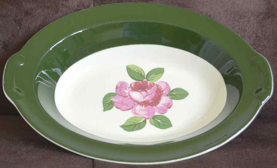 2066 9" Oval Vegetable Bowl by Taylor, Smith & Taylor (Ts&T)-1