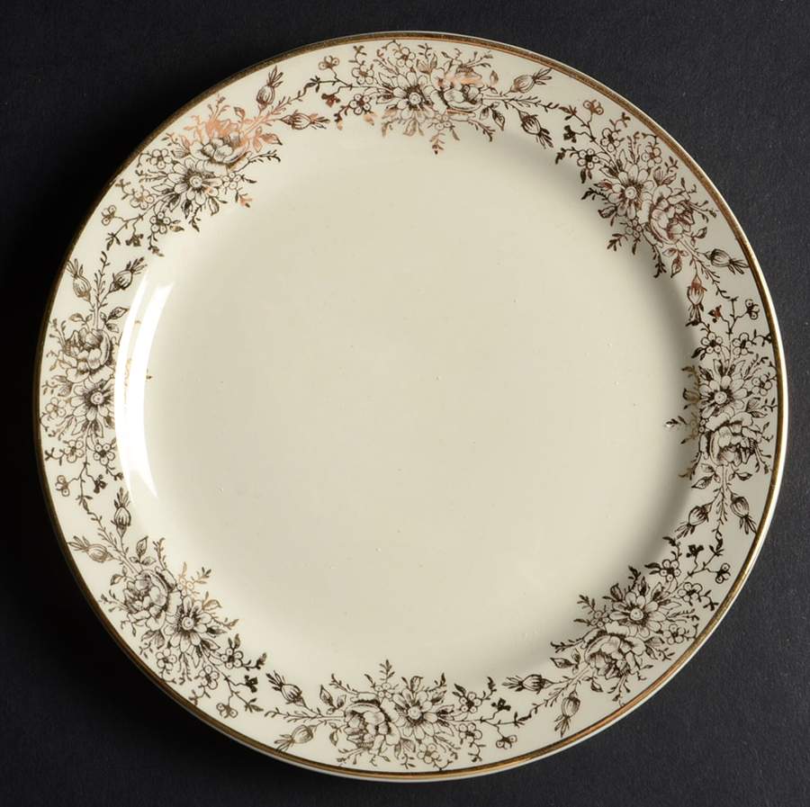 1111 Bread & Butter Plate by Taylor, Smith & Taylor (Ts&T)-1
