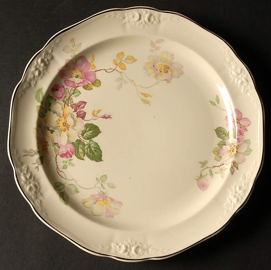 TST85 Luncheon Plate by Taylor, Smith & Taylor (Ts&T)-1